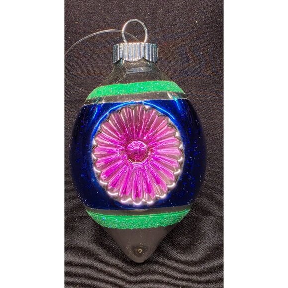 Christopher Radko Shiny Brite Vintage Style Glass Christmas Ornaments - Picture 3 of 7